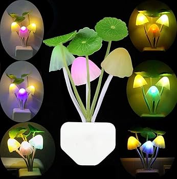 Mushrooms night lamp